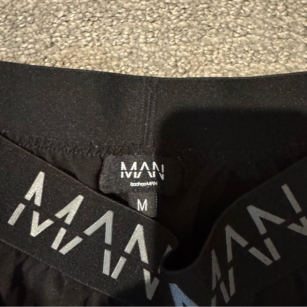 Black Athletic Shorts - Picture 3 of 3